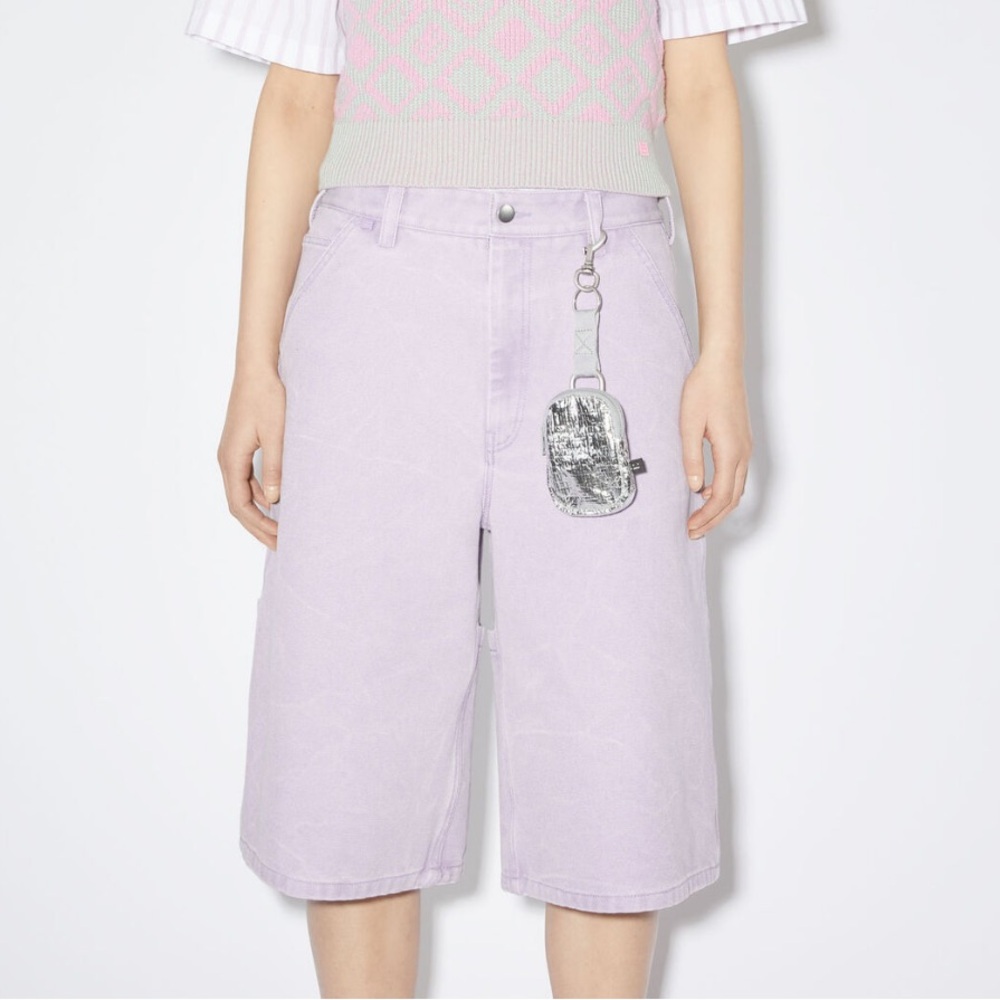 Acne Studios Mini Pouch Silver - Picture 14 of 14
